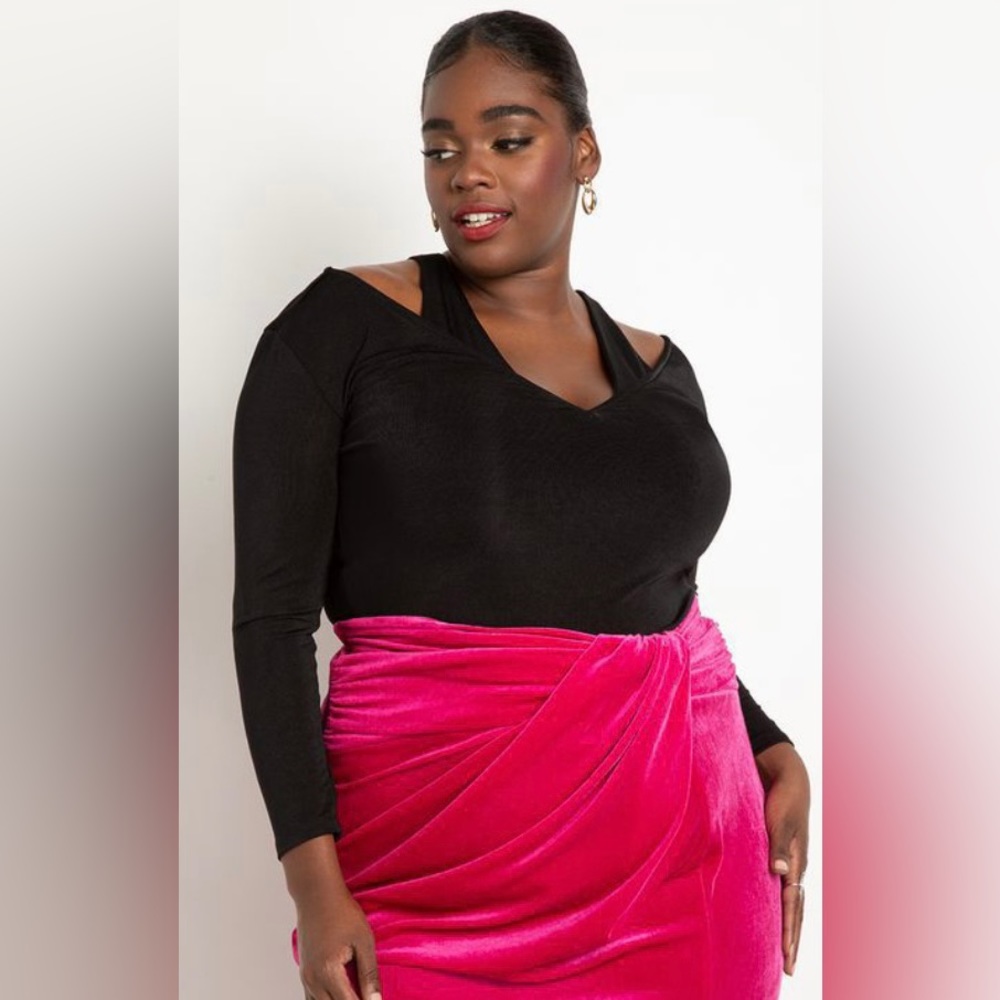 NWT ELOQUII layered top